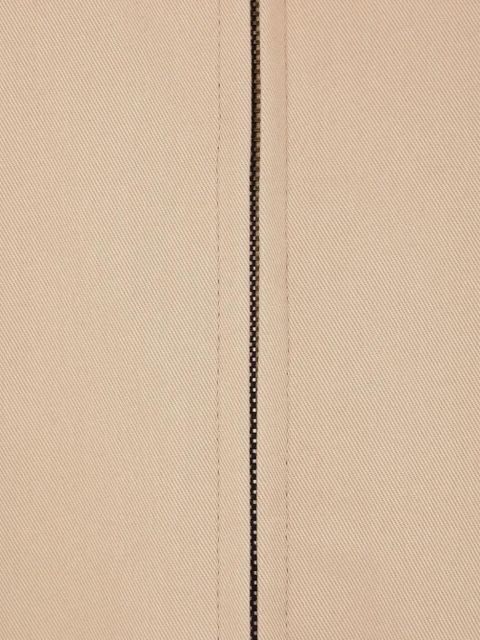 Saint Laurent pointed-collar elasticated-hem bomber jacket - Neutrals - zdjęcie produktu nr 2