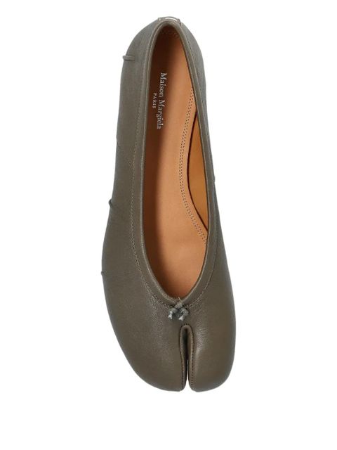 Maison Margiela split-toe flat - Green