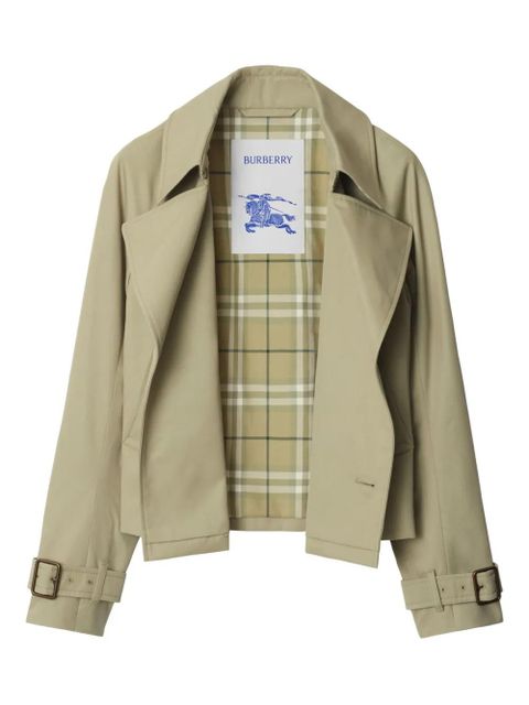 Burberry double-breasted trench jacket - Neutrals
