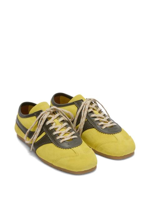DRIES VAN NOTEN suede sneakers - Yellow - zdjęcie produktu nr 2
