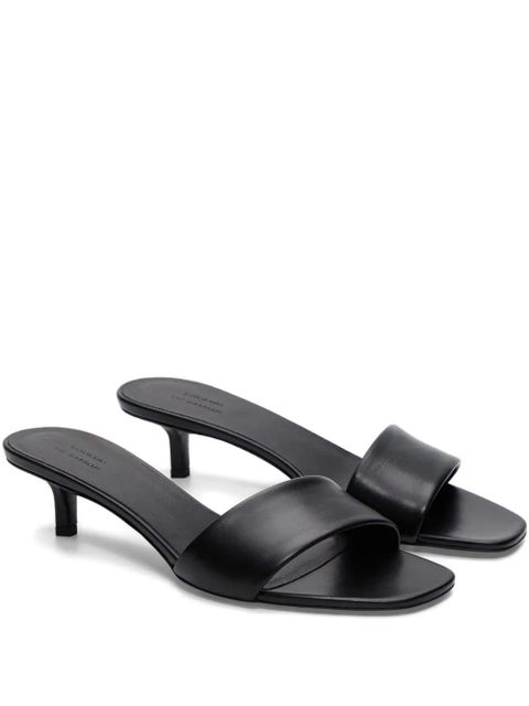 LouLou de Saison Andy heeled mules - Black - zdjęcie produktu nr 1