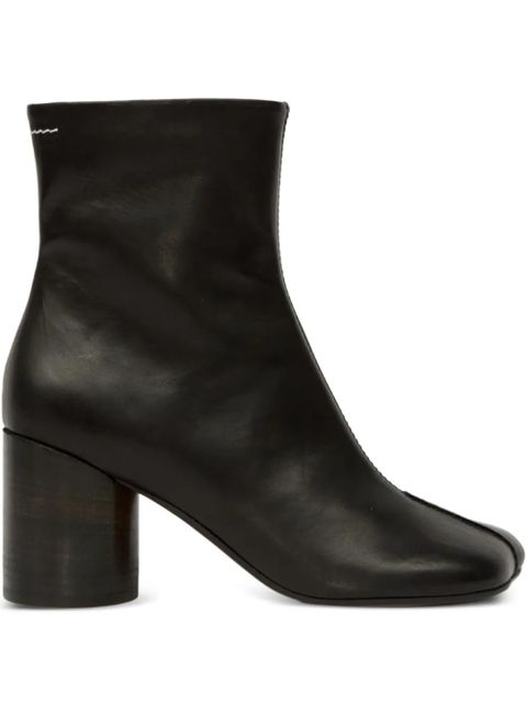 MM6 Maison Margiela 70mm Anatomic block-heel ankle boots - Black - zdjęcie produktu nr 1