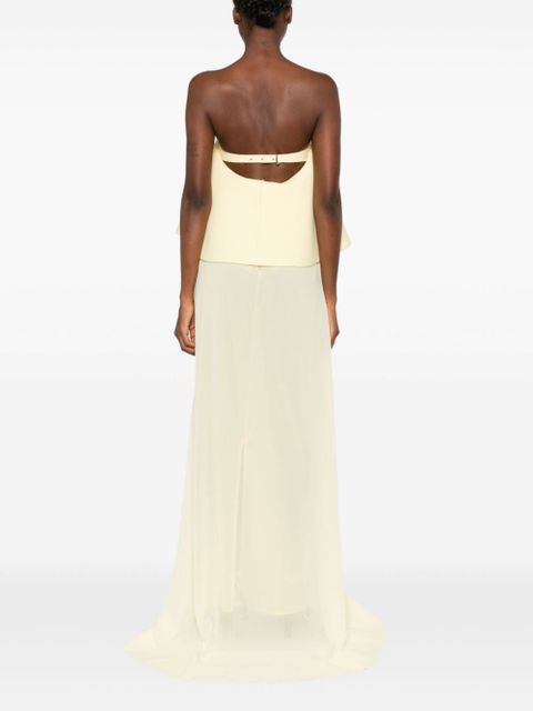 Jacquemus La Robe Vela maxi dress - Yellow