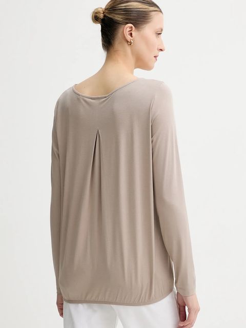 Marc O'Polo longsleeve kolor beżowy 511205252697 - zdjęcie produktu nr 1