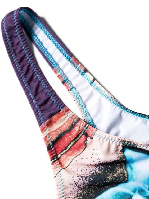 Jean Paul Gaultier The Blue Roses graphic-print swimsuit - zdjęcie produktu nr 2