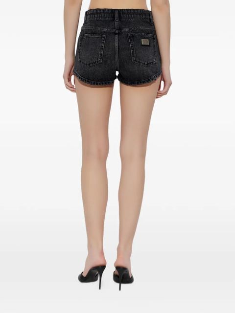 Dolce & Gabbana logo-plaque shorts - Grey