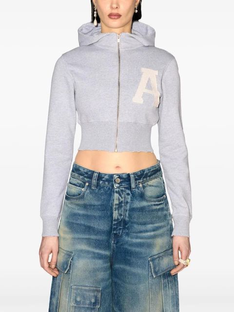 AMBUSH cropped hoodie - Grey