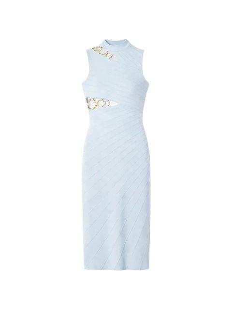 Cult Gaia cutout-detail midi dress - Blue - zdjęcie produktu nr 1
