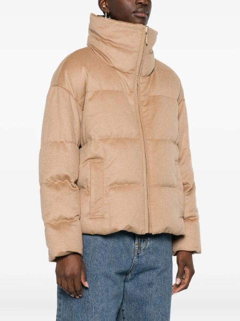 Max Mara Diego puffer coat - Neutrals