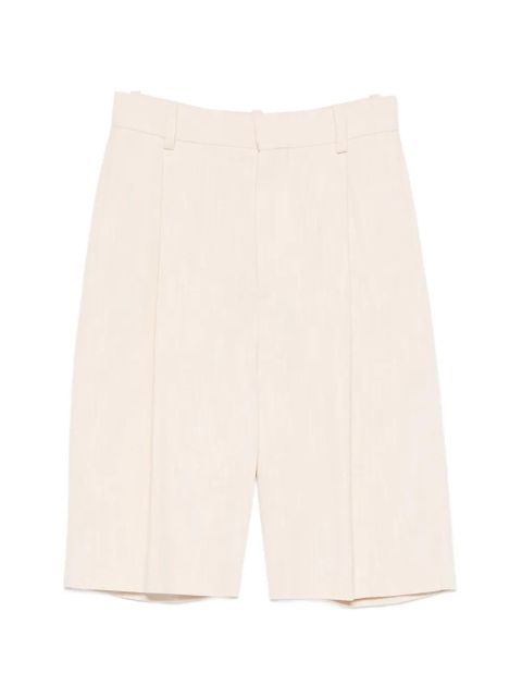 WARDROBE.NYC pleated tailored shorts - Neutrals - zdjęcie produktu nr 1