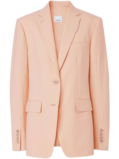 Burberry tailored single-breasted blazer - Pink - zdjęcie produktu nr 1