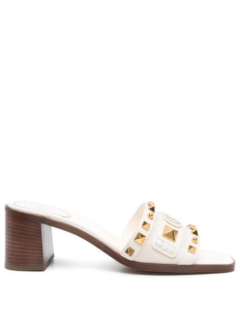 Valentino Garavani 65mm VLogo Signature mules - White - zdjęcie produktu nr 1
