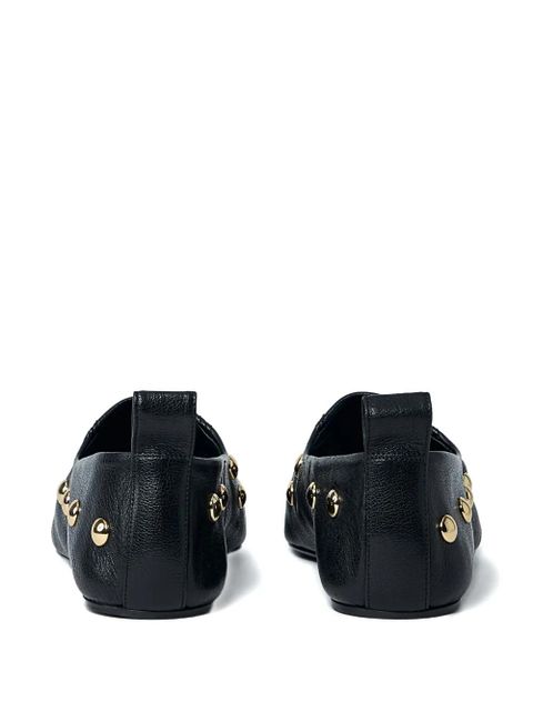 Chloé Rita studded slip-on ballet flats - Black