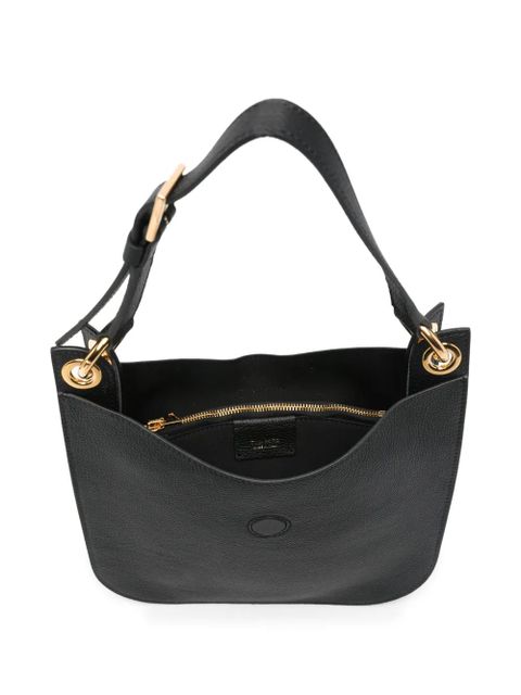 TOM FORD Tara T-bar-buckle shoulder bag - Black