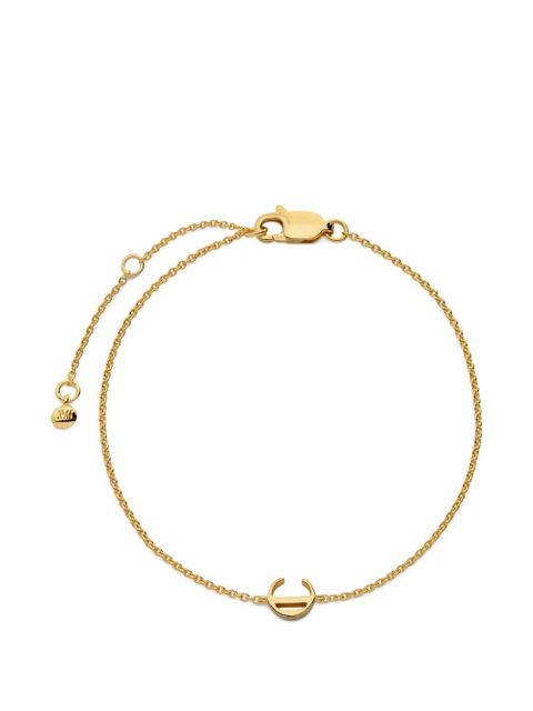 Monica Vinader Initial C chain bracelet - Gold - zdjęcie produktu nr 1