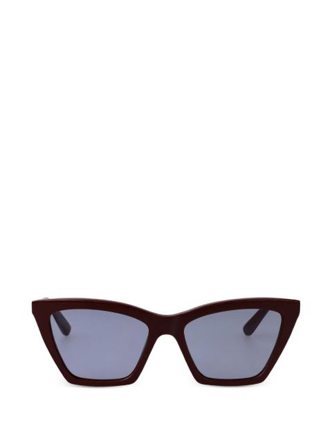 Alexander McQueen cat-eye frame sunglasses - Brown - zdjęcie produktu nr 1