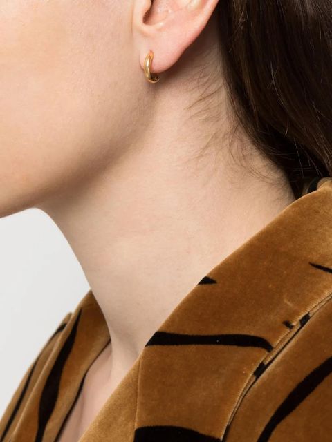 Missoma Tunnel mini hoop earrings - Gold