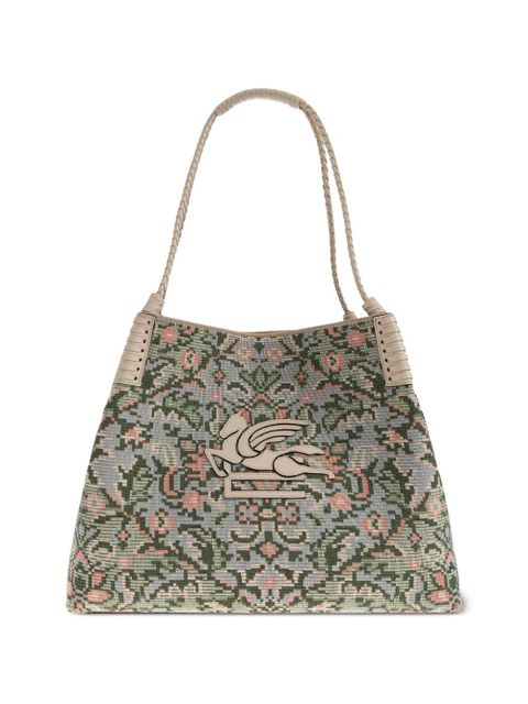 ETRO Pegasus floral tote bag - Blue - zdjęcie produktu nr 1
