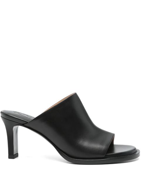Tod's 75mm leather sandals - Black - zdjęcie produktu nr 1