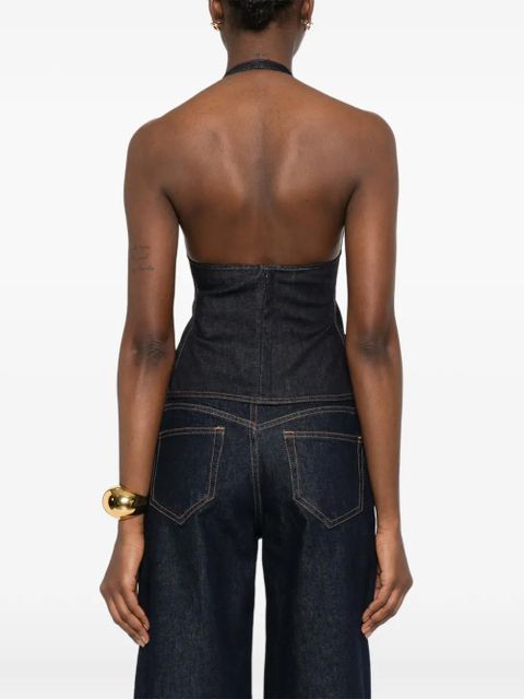 Jacquemus The Lavoir de-Nîmes denim top - Blue