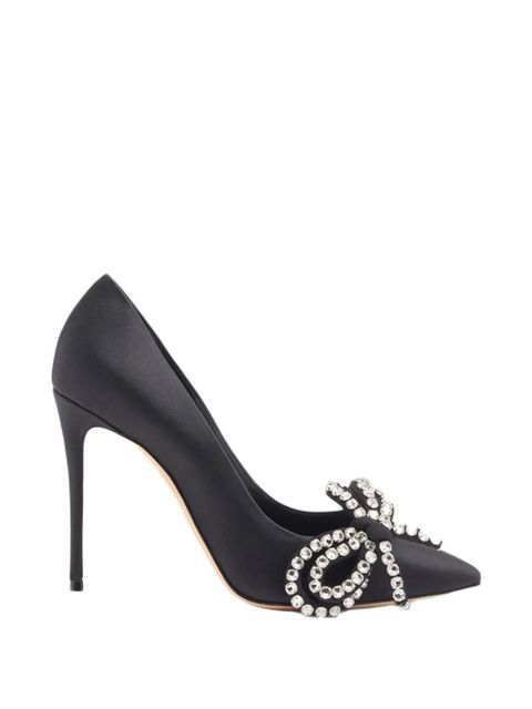 Casadei Judith Julia crystal-embellished pumps - Black - zdjęcie produktu nr 1