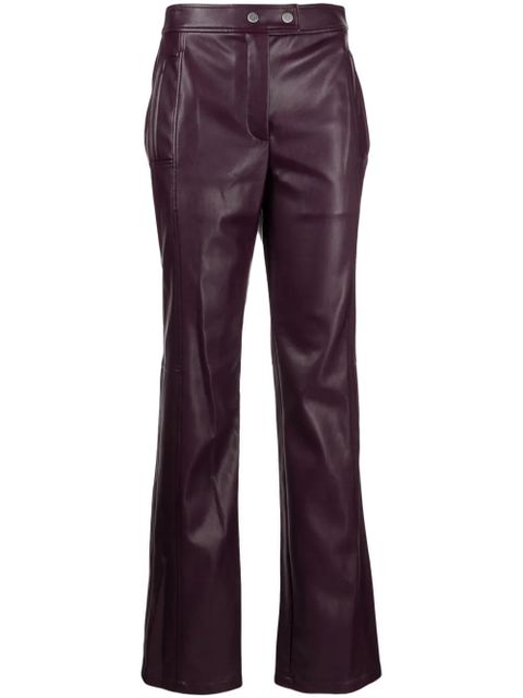 Simkhai Dahlia straight-leg trousers - Red - zdjęcie produktu nr 1