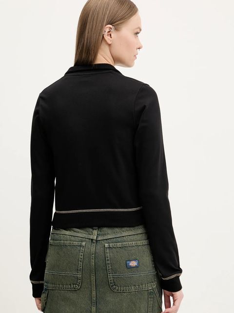 Dickies bluza damska kolor czarny gładka DK0A4Z71BLK1