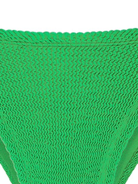 Hunza G Gigi crinkle-effect bikini - Green - zdjęcie produktu nr 2