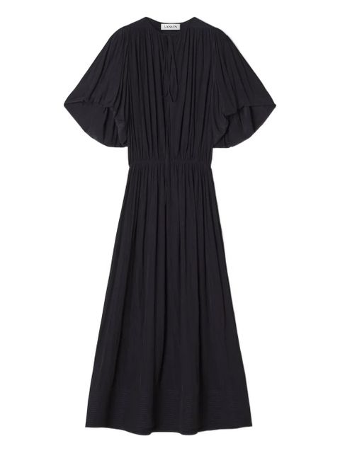 Lanvin pleated maxi dress - Black - zdjęcie produktu nr 1