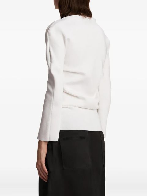 KHAITE Lovisa long-sleeve top - White - zdjęcie produktu nr 2