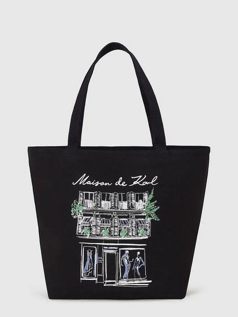 Karl Lagerfeld torebka dwustronna K/SKETCH kolor czarny A4W50058 - zdjęcie produktu nr 1