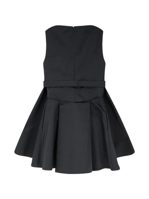 Alexander McQueen sleeveless mini dress - Black - zdjęcie produktu nr 2
