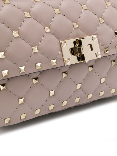 Valentino Garavani small Rockstud Spike shoulder bag - Neutrals