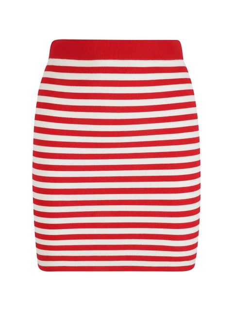Max Mara striped mini skirt - Red - zdjęcie produktu nr 1