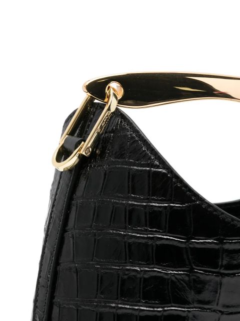 Elleme small Boomerang top-handle tote bag - Black