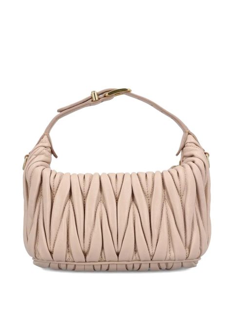 Miu Miu Matelassé leather mini bag - Pink - zdjęcie produktu nr 2