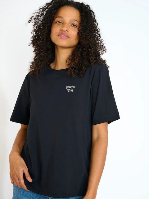 Banana Moon t-shirt bawełniany Urbana damski kolor czarny CRISP.URBANA - zdjęcie produktu nr 2