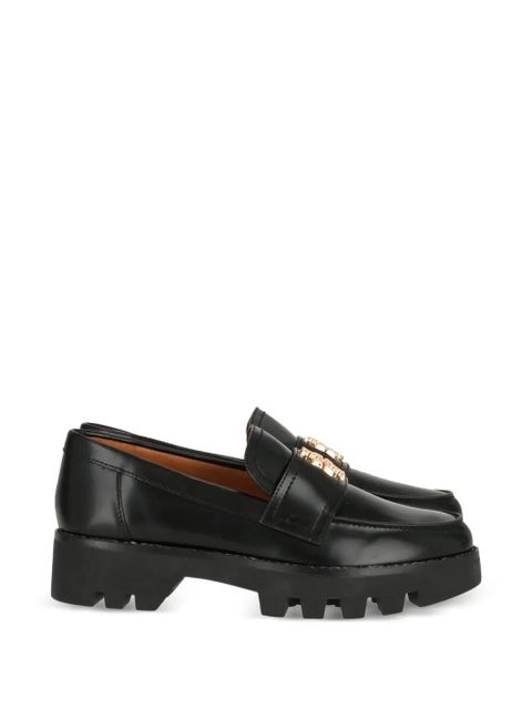 Tory Burch logo-detail loafers - Black - zdjęcie produktu nr 1