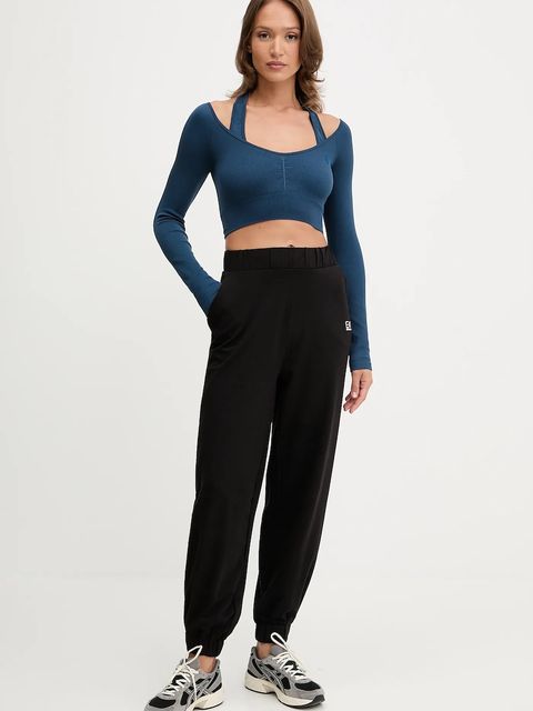 Guess longsleeve PEONY damskie kolor niebieski V5YP06 Z3OA0 - zdjęcie produktu nr 2