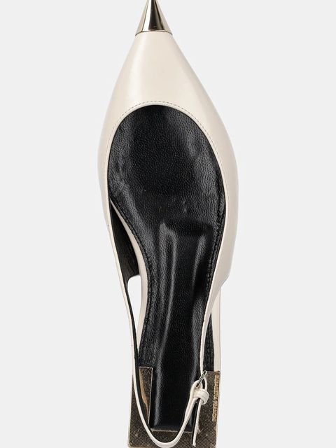 Elisabetta Franchi baleriny skórzane