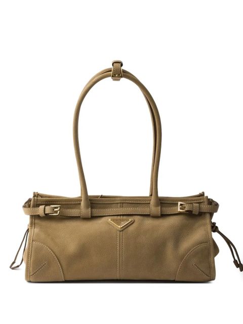 Prada medium Bonnie leather tote bag - Neutrals - zdjęcie produktu nr 1