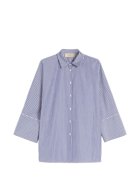 Weekend Max Mara striped sleeve shirt - Blue - zdjęcie produktu nr 1