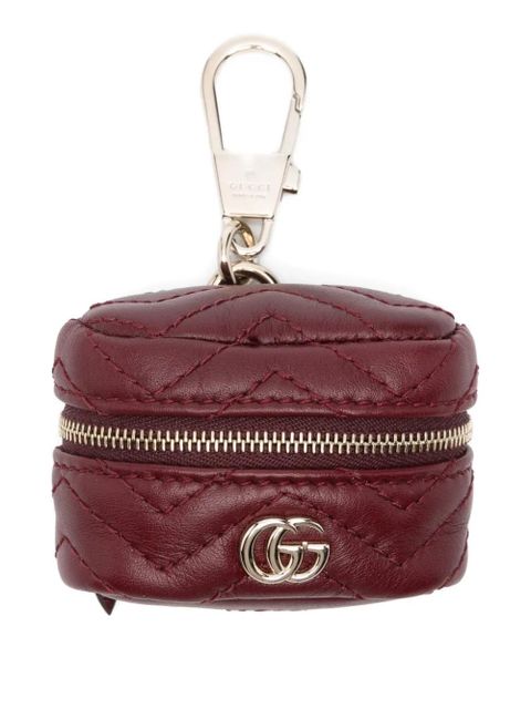 Gucci quilted GG keyring - Red - zdjęcie produktu nr 1