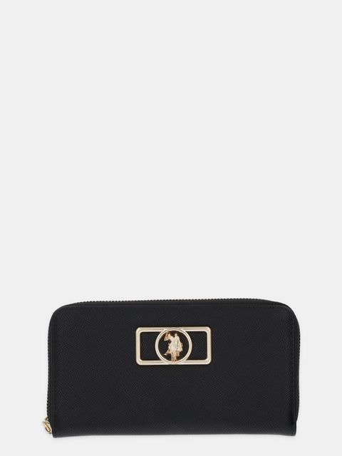 U.S. Polo Assn. portfel Jones damski kolor czarny BEUJ88678WVP - zdjęcie produktu nr 1
