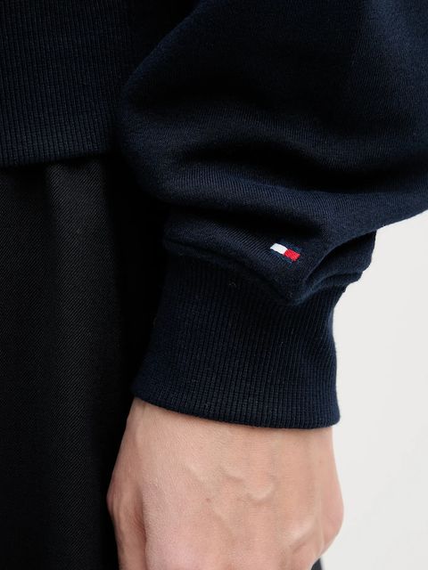 Tommy Hilfiger bluza damska kolor granatowy z aplikacją WW0WW49470