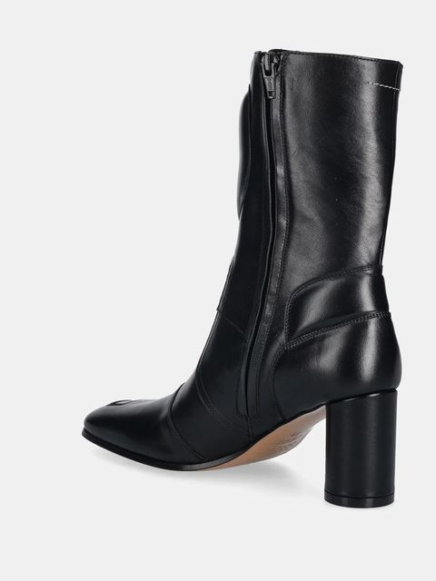 MM6 Maison Margiela botki skórzane
