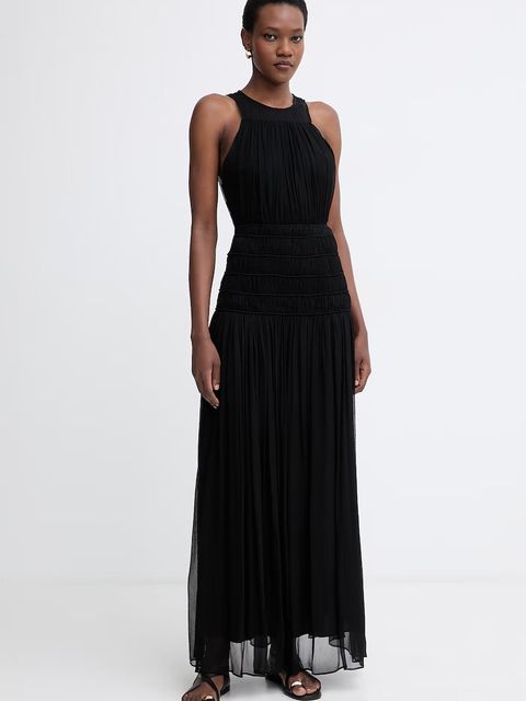 Twinset sukienka rozkloszowana z wiskozy - zdjęcie produktu nr 1