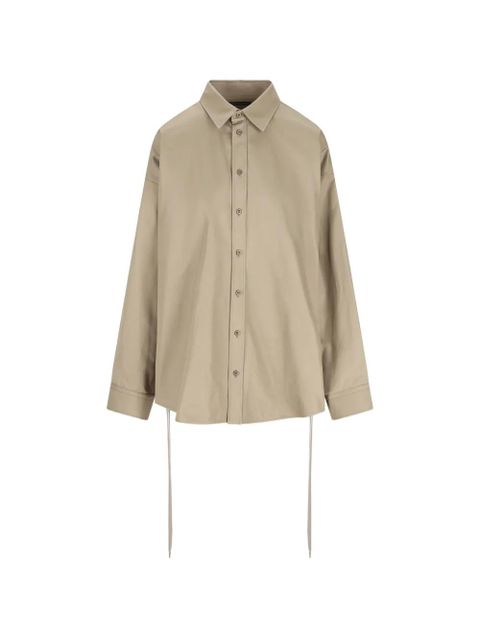 Balenciaga button-up shirt - Neutrals - zdjęcie produktu nr 1