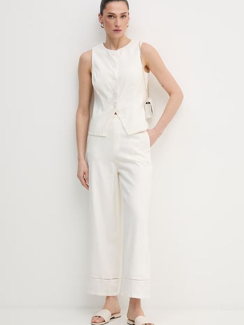 Dkny kamizelka z dodatkiem lnu - zdjęcie produktu nr 1