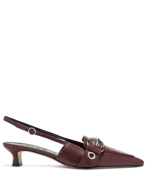 Aeyde 35mm Davina heeled pumps - Red - zdjęcie produktu nr 1